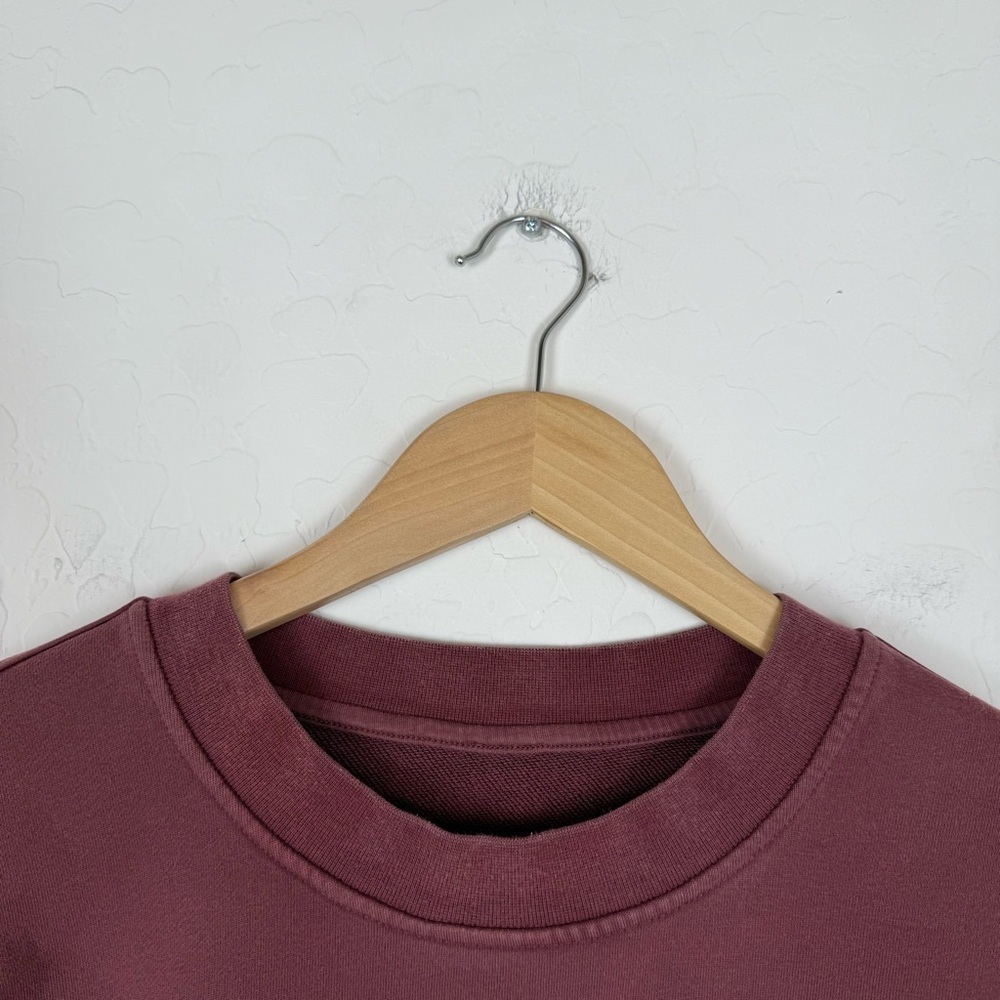 Lululemon perfectly oversized crew smokey red - Picture 5 of 6